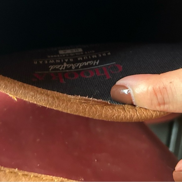 Chooka Tall Rain burgundy Buckle Womens 6 Glam Girly Garden Cottage - Picture 5 of 11